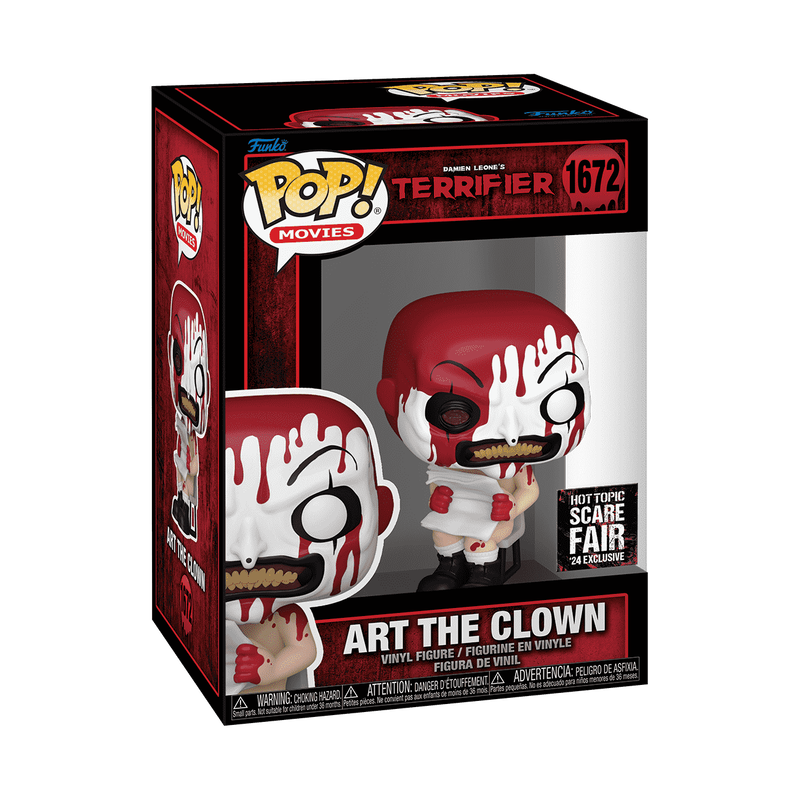 Terrifier Pop! Art the Clown (Seated)
