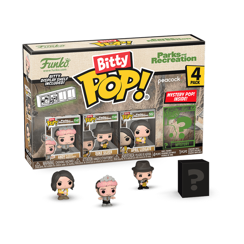 Parks and Recreation Bitty Pop! Parks and Recreation 4-Pack Series 1