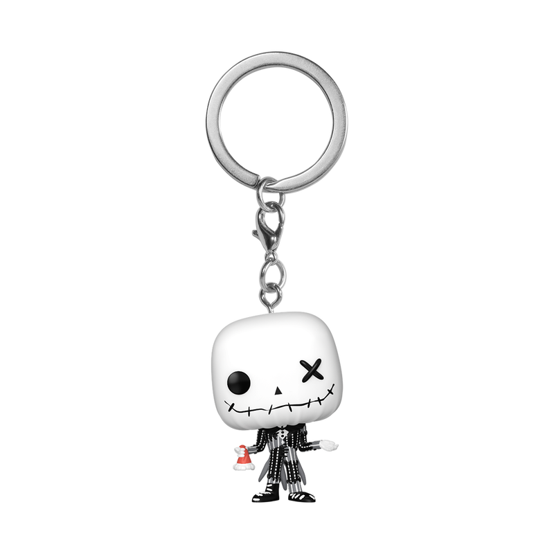 Disney Pop! Keychain Jack Skellington (Patchwork)
