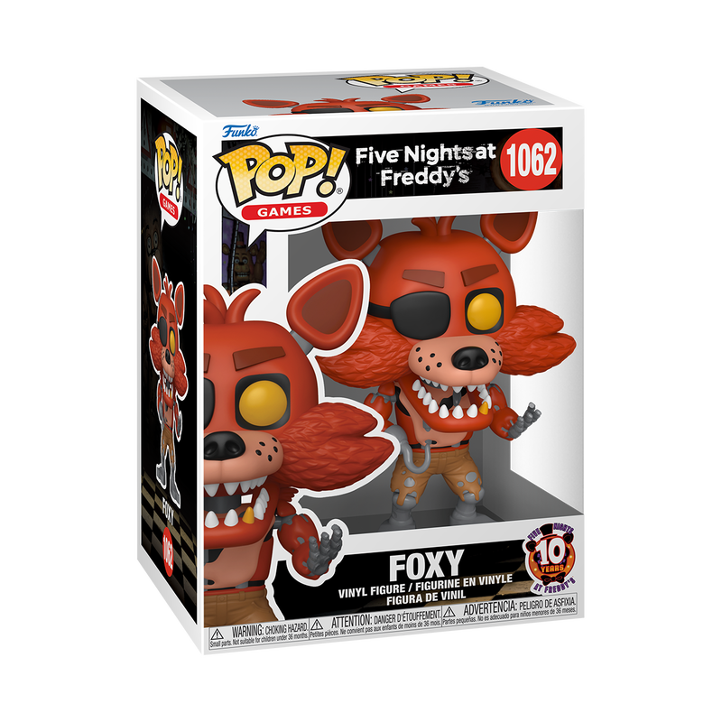 Five Nights at Freddy's Pop! Foxy (10th Anniversary)