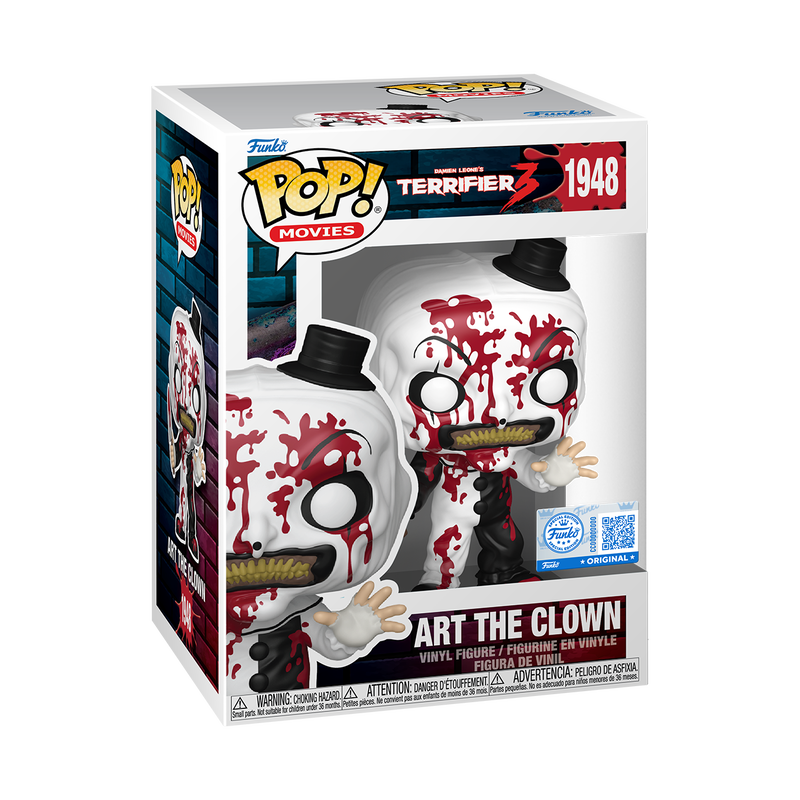 Terrifier Pop! Art the Clown with Knife (Bloody)
