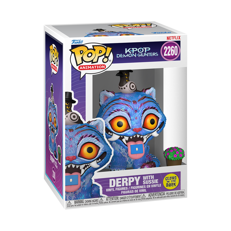 KPop Demon Hunters Pop! Derpy with Sussie (Glow)
