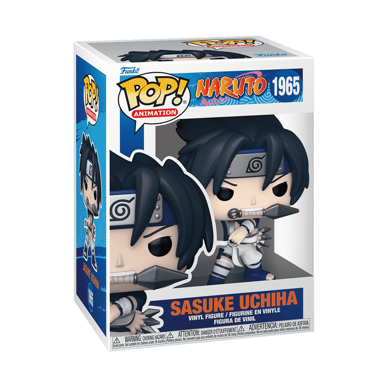 Naruto Pop! Sasuke Uchiha with Demon Wind Shuriken
