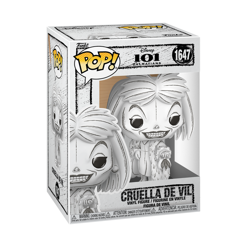 Disney Pop! Cruella de Vil (Sketched Deco)