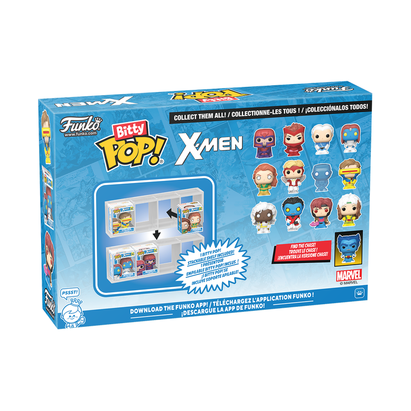 Marvel Bitty Pop! X-Men 4-Pack Series 2