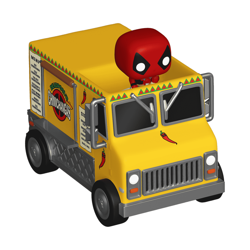 Marvel Bitty Pop! Rides Deadpool's Chimichanga Truck