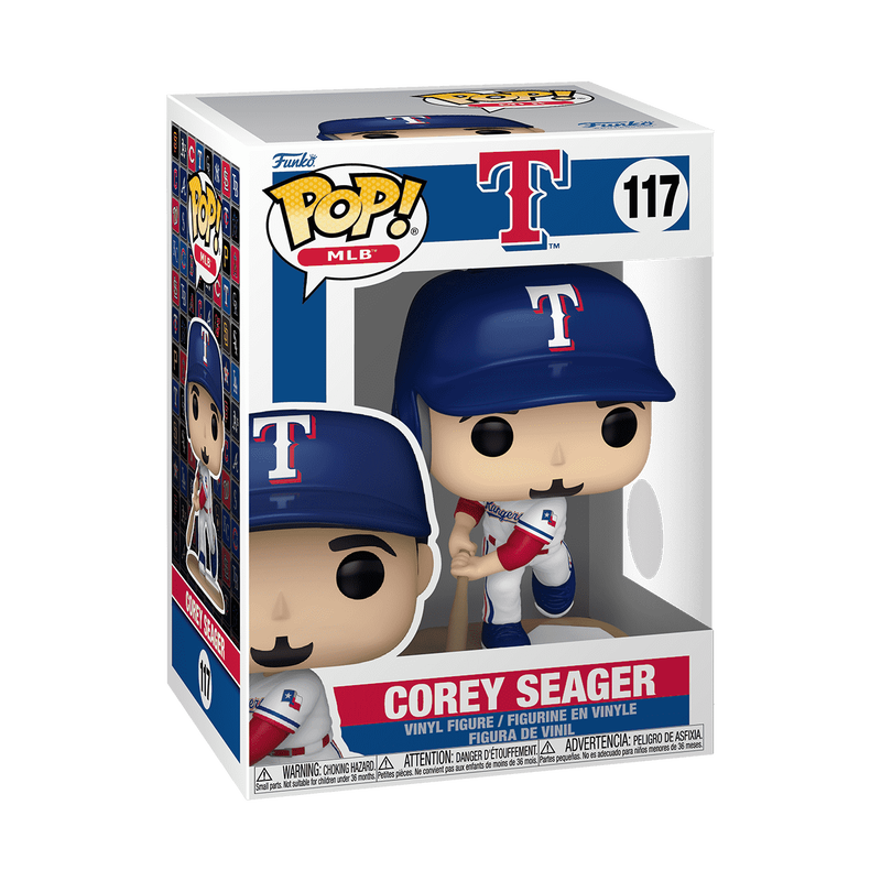 MLB Pop! Corey Seager (White Home Uniform)