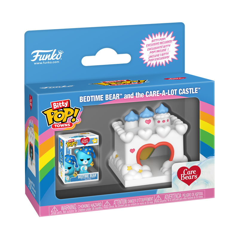 Care Bears Bitty Pop! Towns Bedtime Bear and the Care-A-Lot Castle