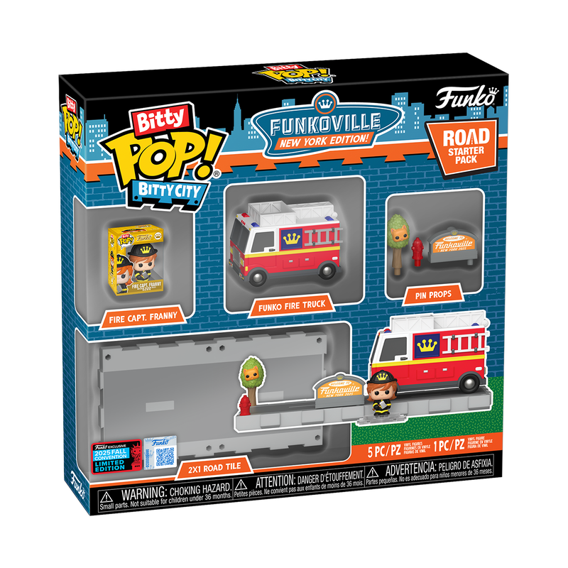 Funko Bitty Pop! Bitty City Funkoville New York Edition Road Starter Pack