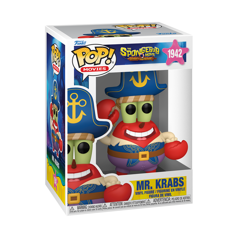 Nickelodeon Pop! Mr. Krabs (Pirate)