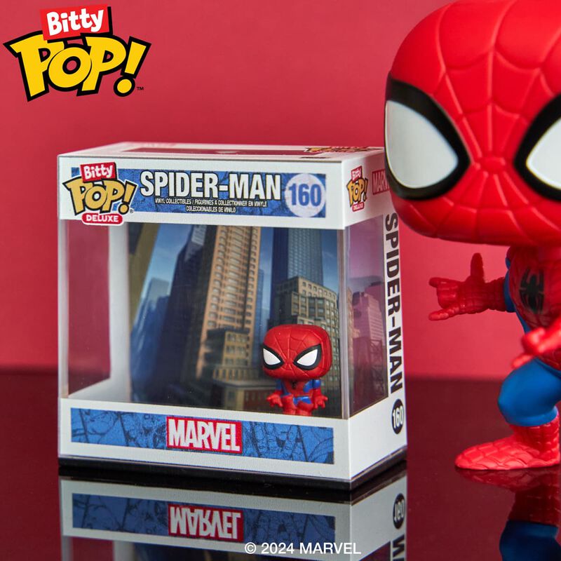 Marvel Bitty Pop! Deluxe Spider-Man (Cityscape)