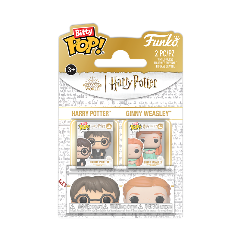 Harry Potter Bitty Pop! Harry Potter & Ginny Weasley 2-Pack