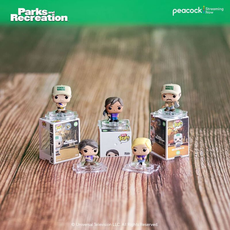 Parks and Recreation Bitty Pop! Parks and Recreation 4-Pack Series 2
