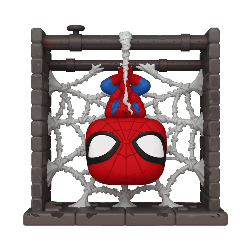 Marvel Pop! Deluxe Spider-Man (Hanging from Web)