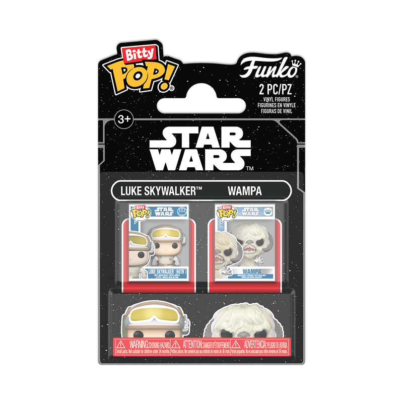 Star Wars Bitty Pop! Luke Skywalker & Wampa 2-Pack