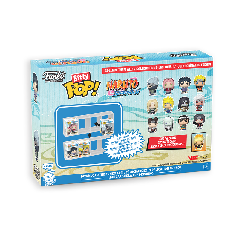 Naruto Bitty Pop! Naruto 4-Pack Series 3