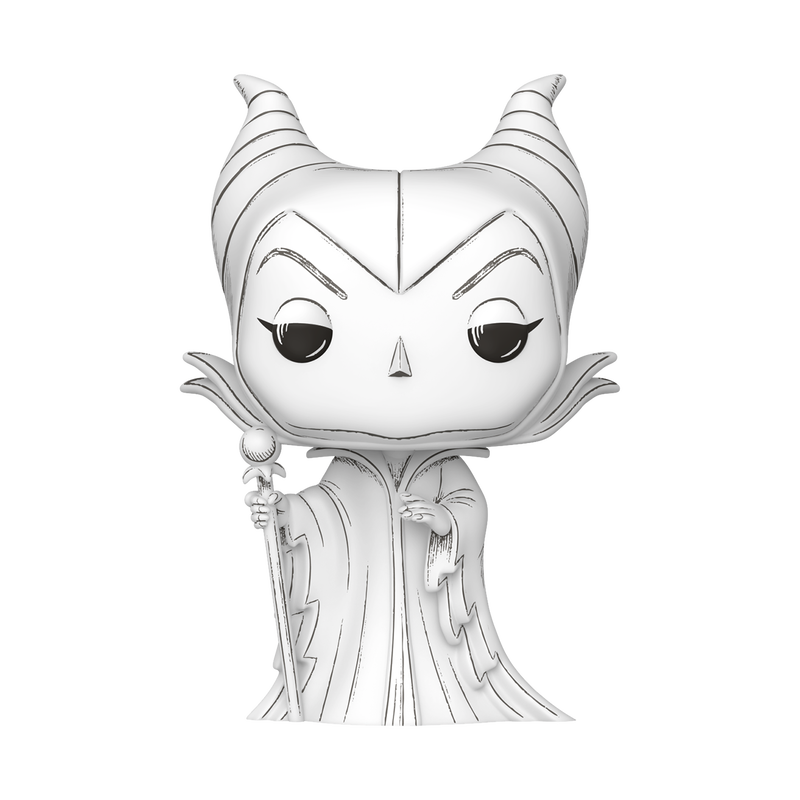 Disney Pop! Maleficent (Sketched Deco)