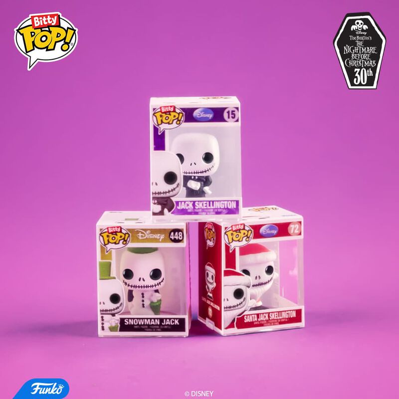 Disney Bitty Pop! The Nightmare Before Christmas 4-Pack Series 4