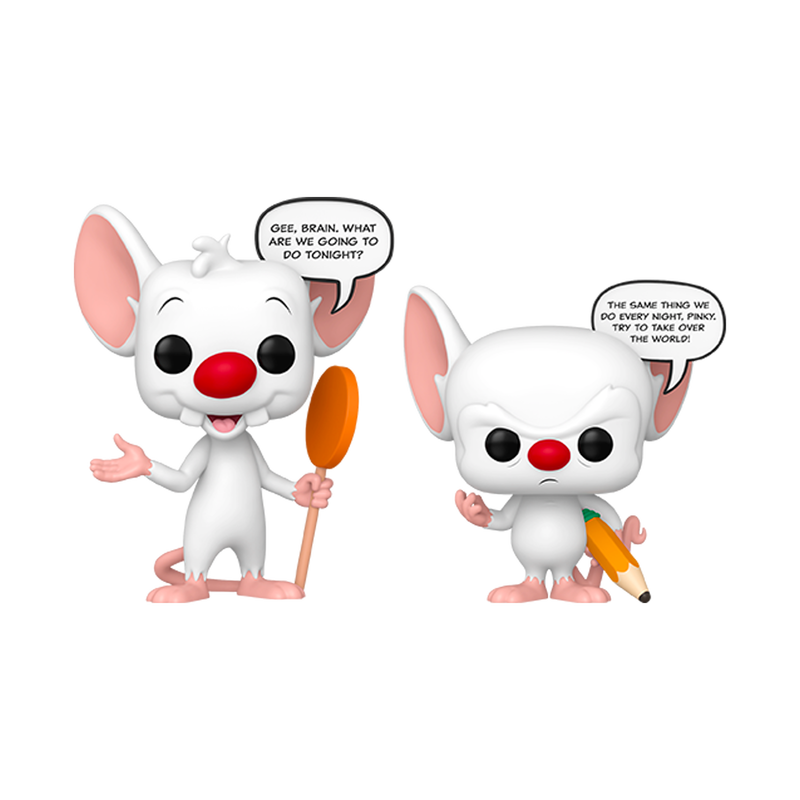 Pinky and The Brain Pop! Pinky & the Brain 2-Pack (Glow)