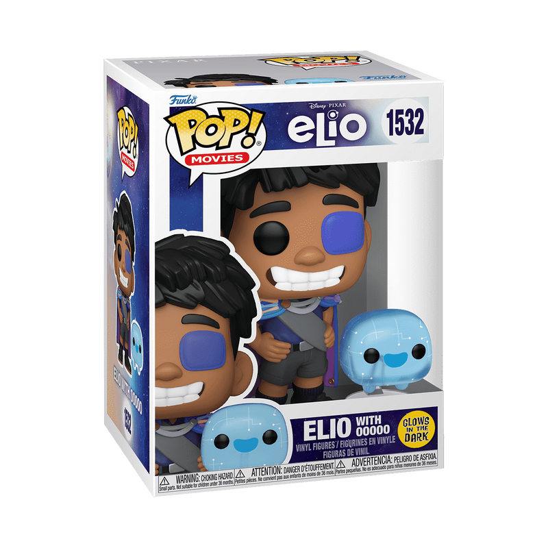 Pixar Pop! & Buddy Elio with OOOOO (Glow)