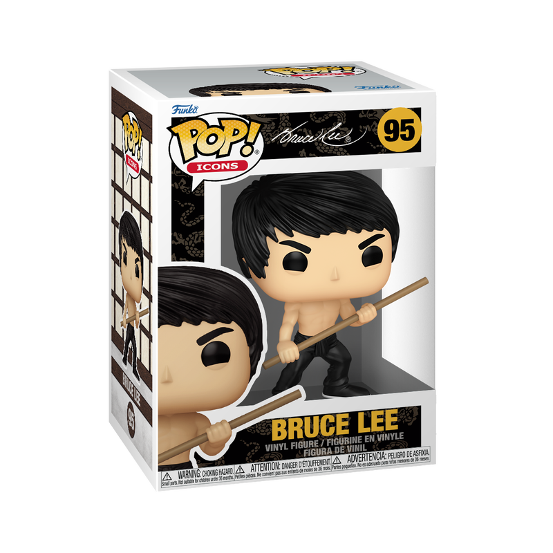Bruce Lee Pop! Bruce Lee with Bo Staff