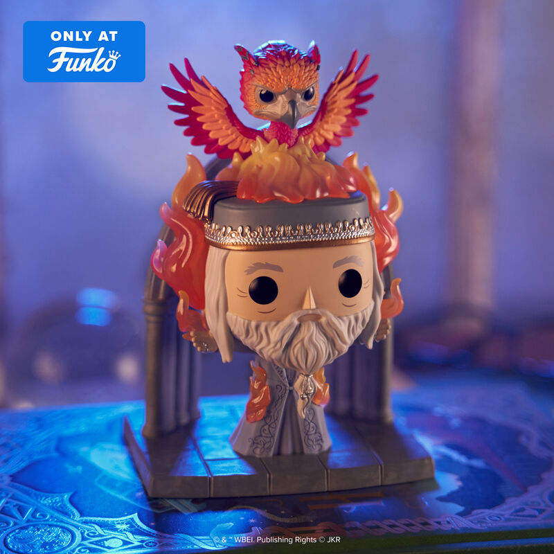 Harry Potter Pop! Deluxe Albus Dumbledore with Fawkes
