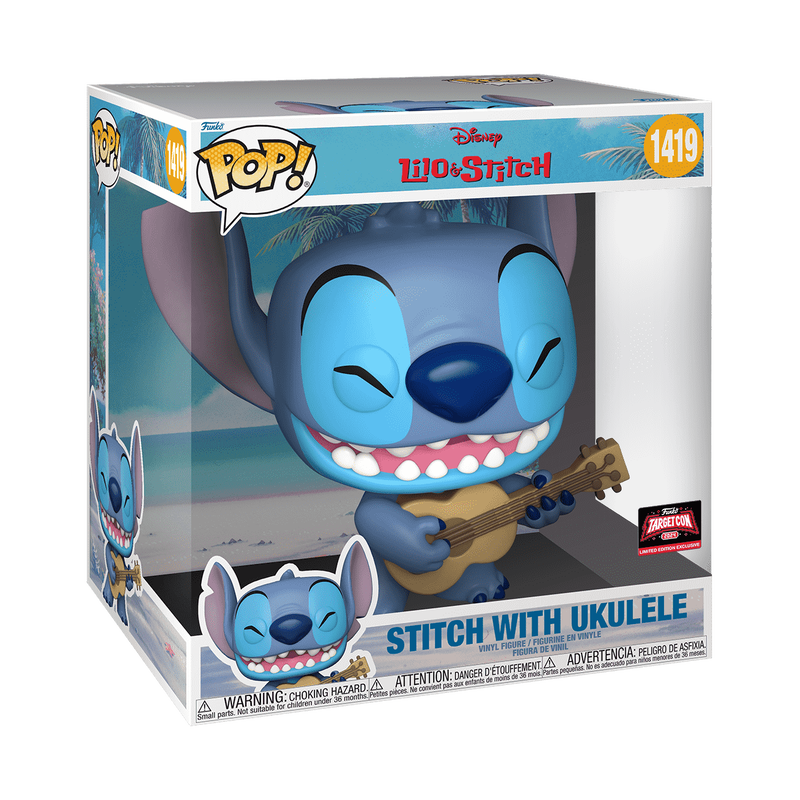 Disney Pop! Jumbo Stitch with Ukulele