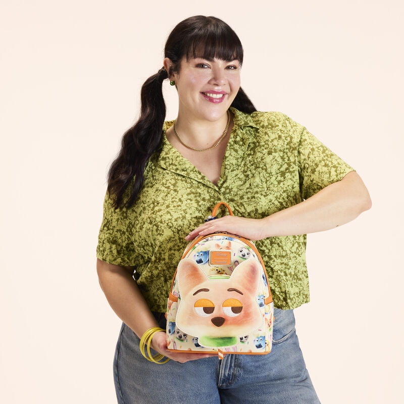 Zootropolis 2 Nick Wilde Cotton Candy Cosplay All-Over Print Mini Backpack