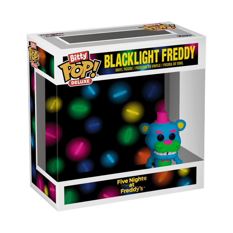Five Nights at Freddy's Bitty Pop! Deluxe Blacklight Freddy