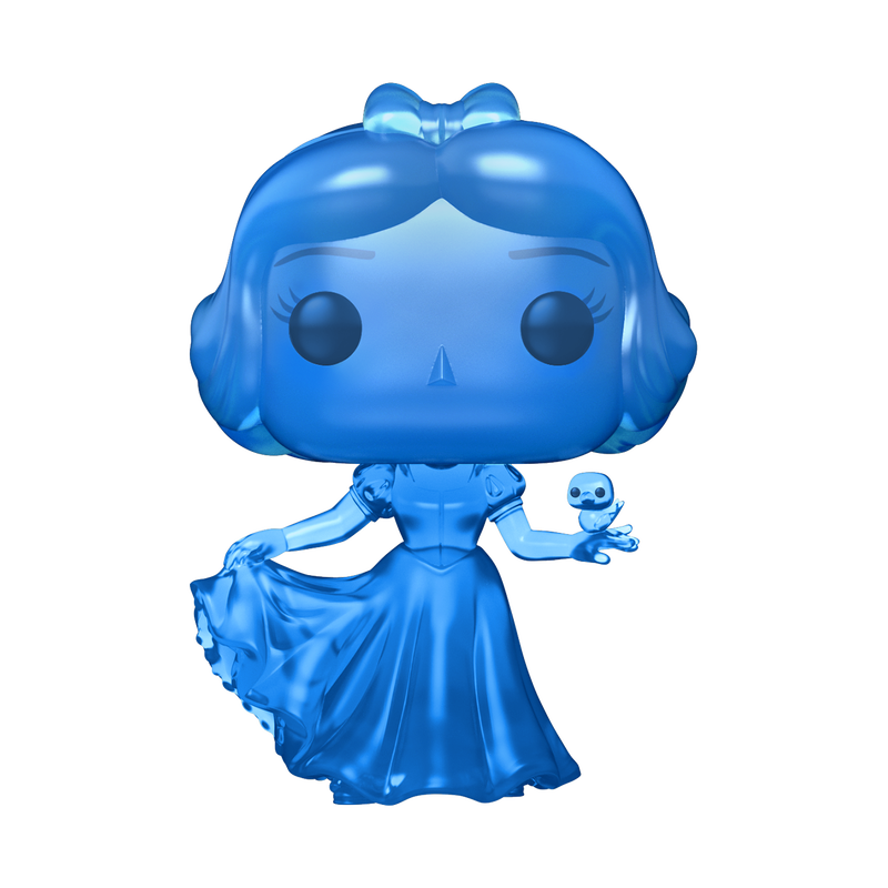 Disney Pop! Snow White (Translucent Blue) (Glow) with Pop! Protector