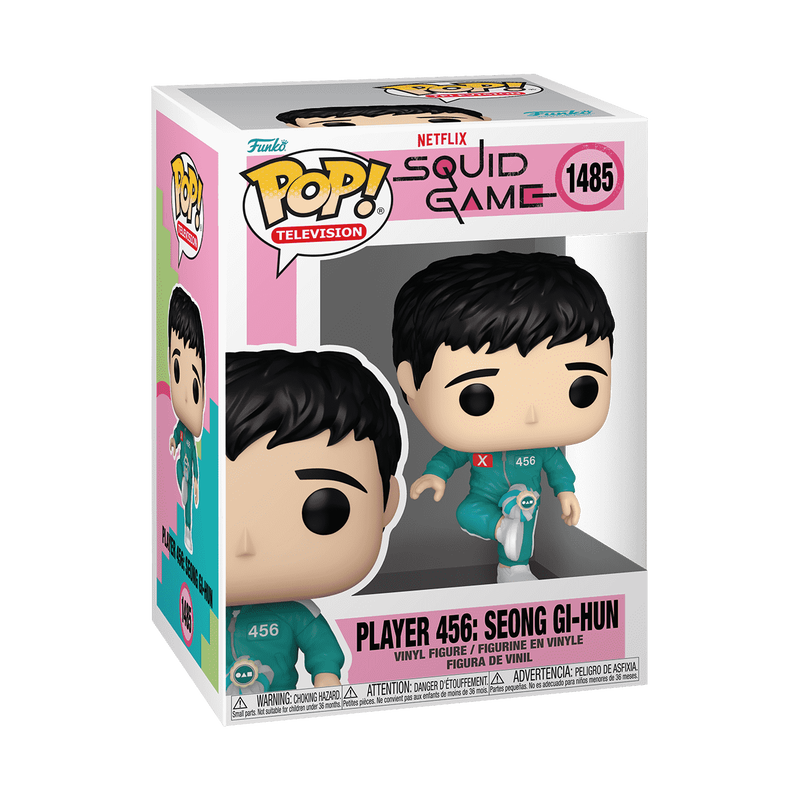 Squid Game Pop! Player 456: Seong Gi-Hun (Kicking Jegi)