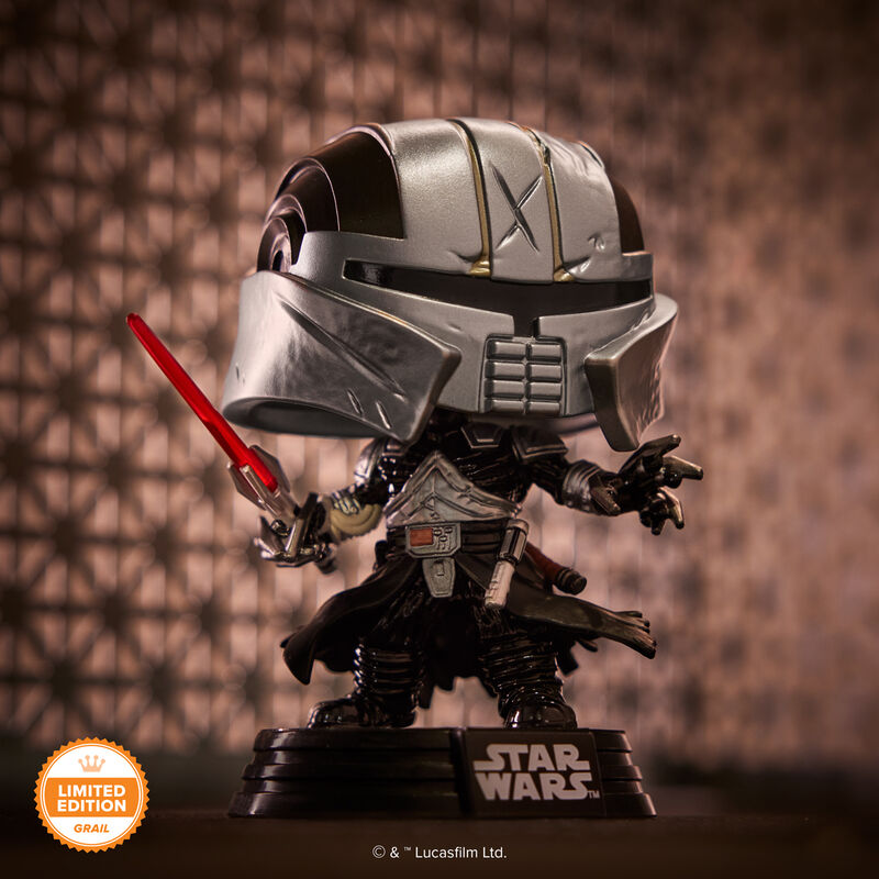 Star Wars Pop! Starkiller (Legends) Masked with Pop! Protector