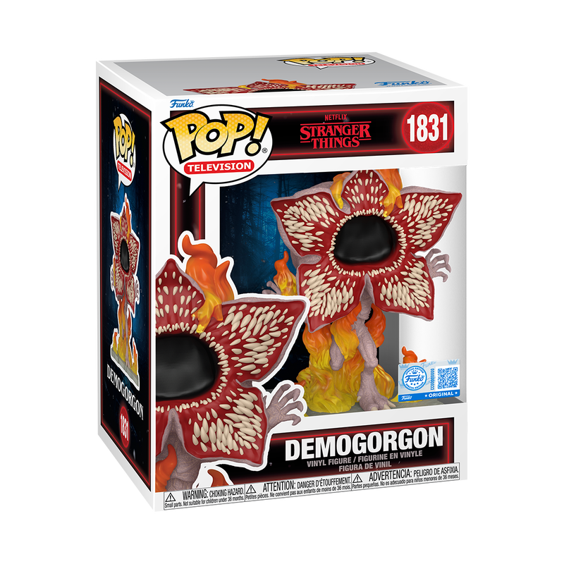 Stranger Things Pop! Premium Demogorgon on Fire