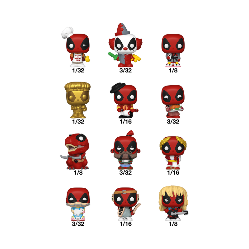 Marvel Mystery Bitty Pop! Deadpool