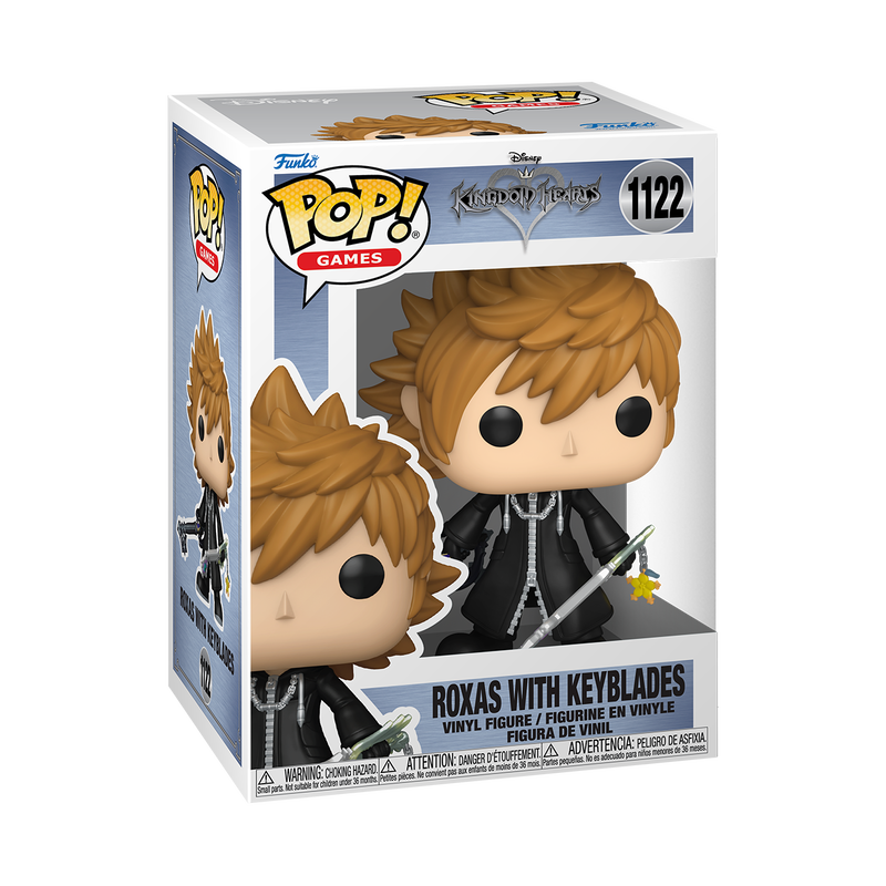 Kingdom Hearts Pop! Roxas with Keyblades