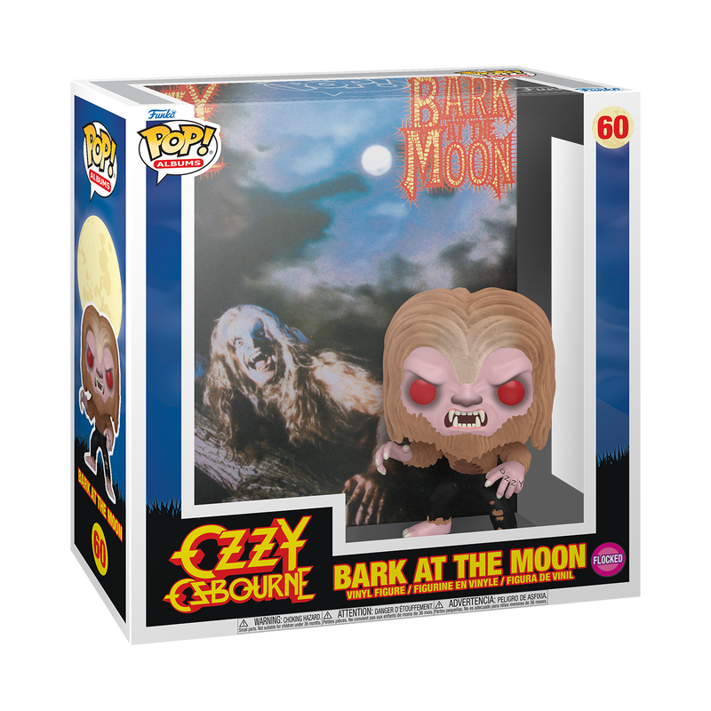 Ozzy Osbourne Pop! Album Ozzy Osbourne - Bark at the Moon (Flocked)