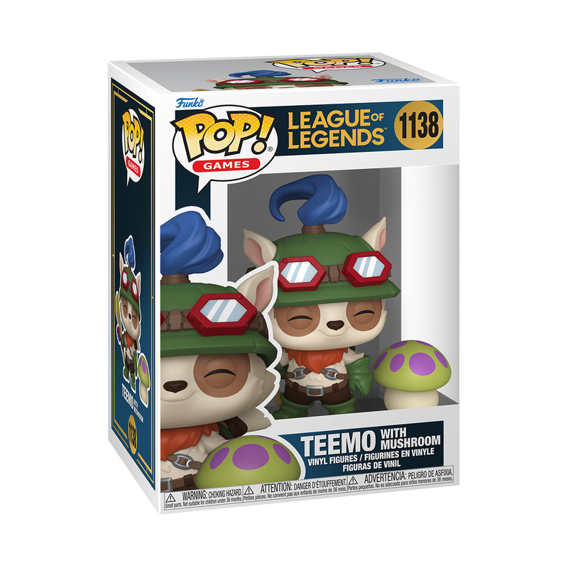 League of Legends Pop! & Buddy Teemo with Mushroom