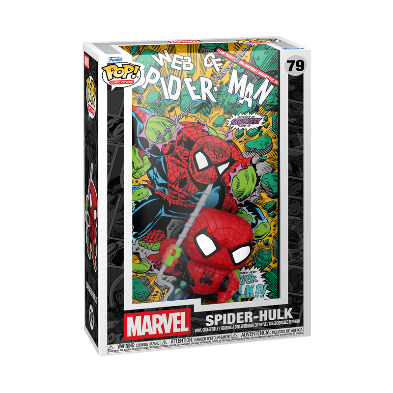 Marvel Pop! Comic Covers Web of Spider-Man #70 (Spider-Hulk)