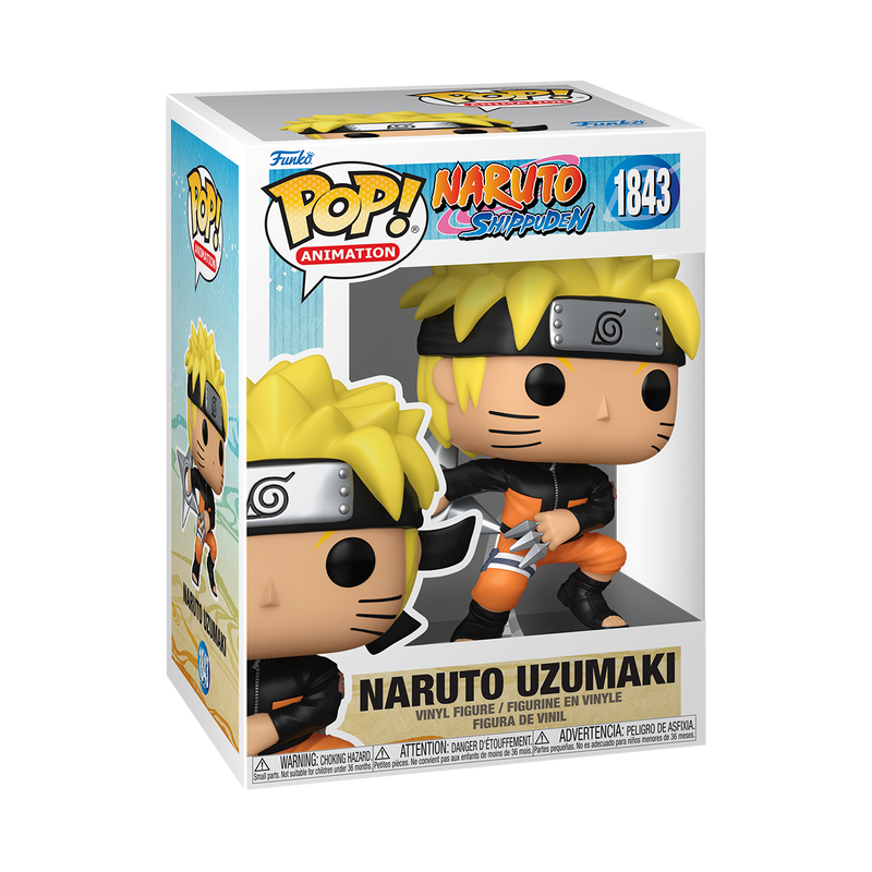 Naruto Pop! Naruto Uzumaki with Kunai & Shuriken