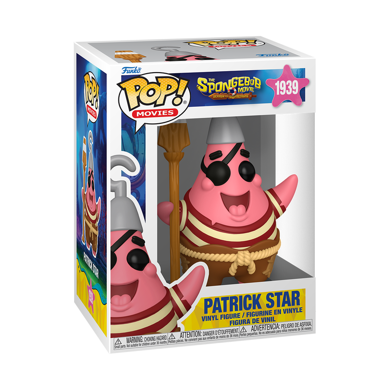 Nickelodeon Pop! Patrick Star (Pirate)