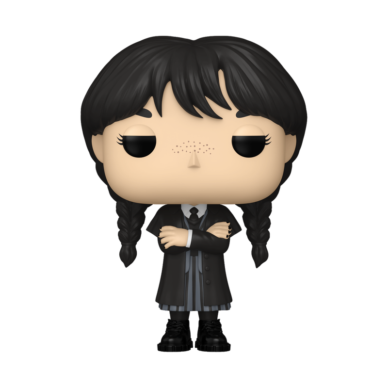 The Addams Family Pop! Wednesday Addams (Black Coat)