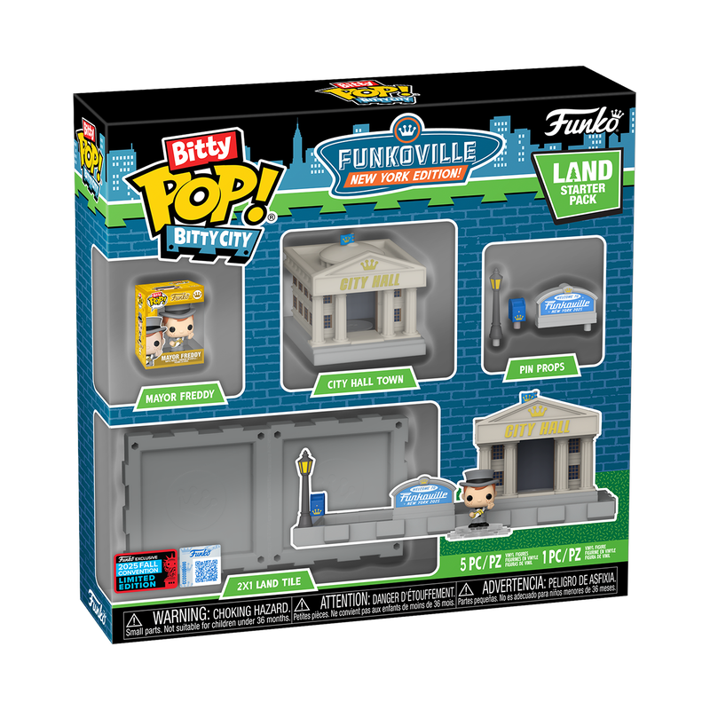 Funko Bitty Pop! Bitty City Funkoville New York Edition Land Starter Pack