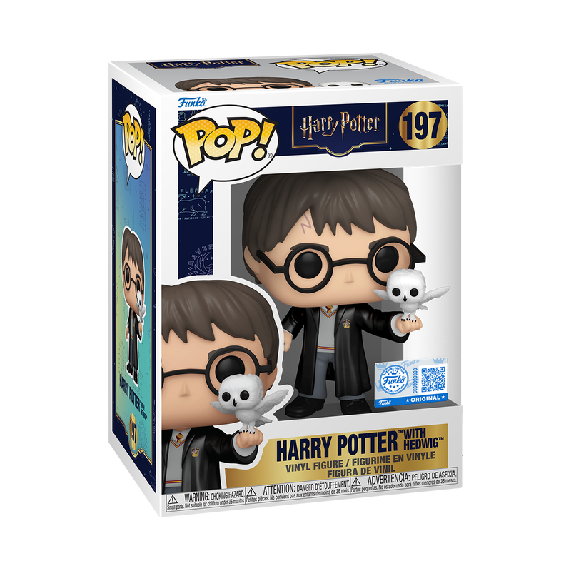 Harry Potter Pop! & Buddy Harry Potter with Hedwig