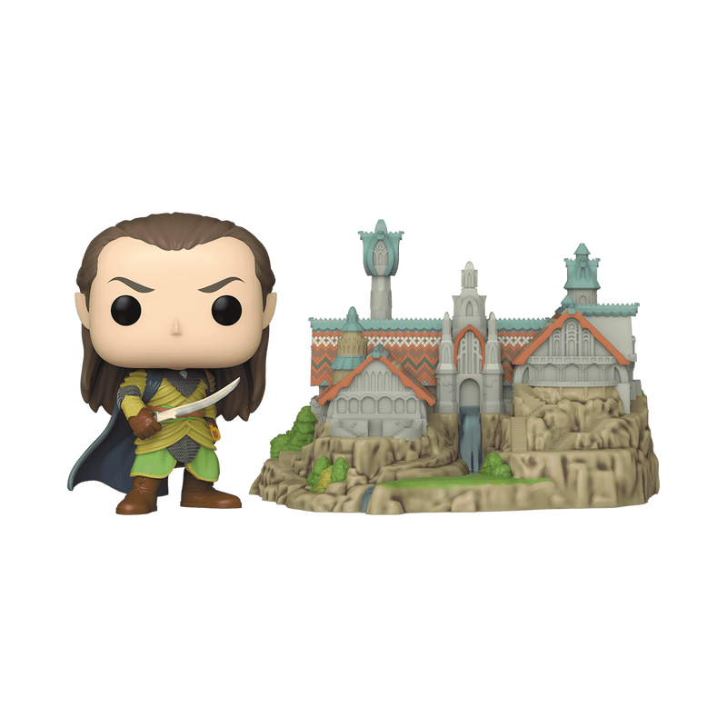 The Lord of the Rings Pop! Town Lord Elrond with Rivendell
