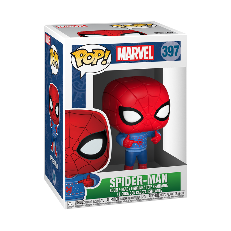 Marvel Pop! Spider-man with Ugly Sweater