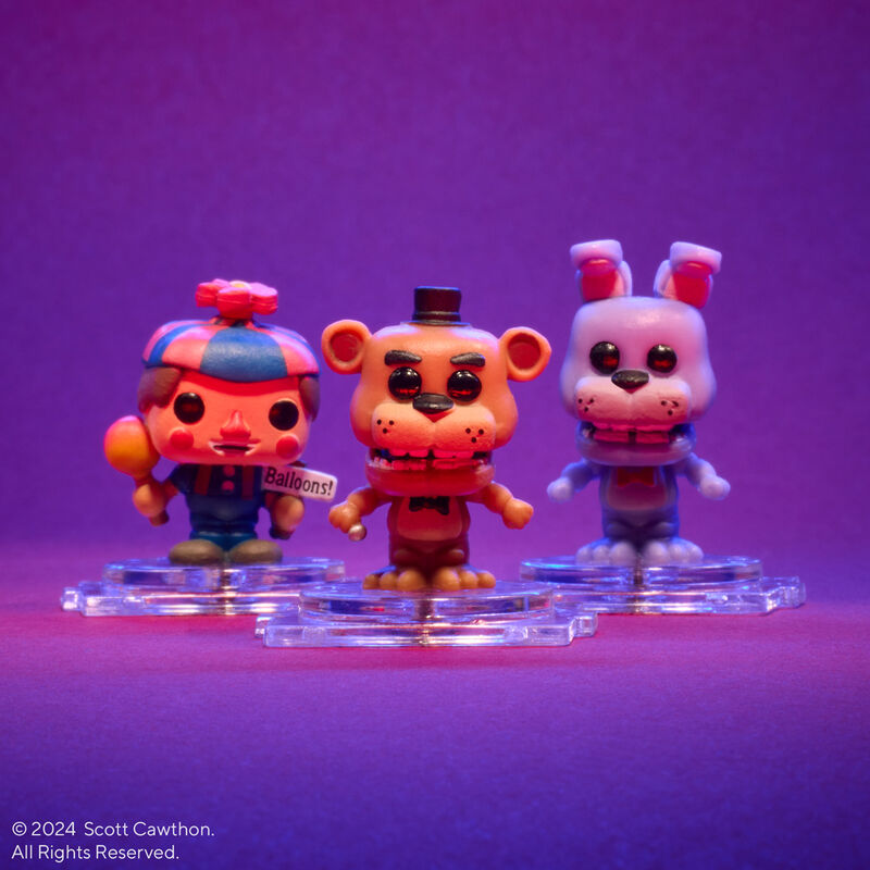 Five Nights at Freddy's Bitty Pop! Five Nights at Freddy's 4-Pack Series 3
