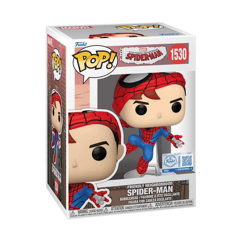 Marvel Pop! Friendly Neighborhood Spider-Man (Unmasked)