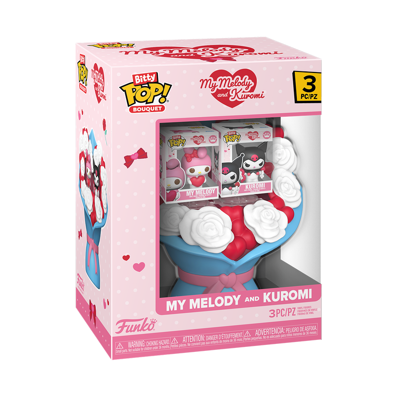 Sanrio Bitty Pop! Bouquet My Melody & Kuromi (Valentine)