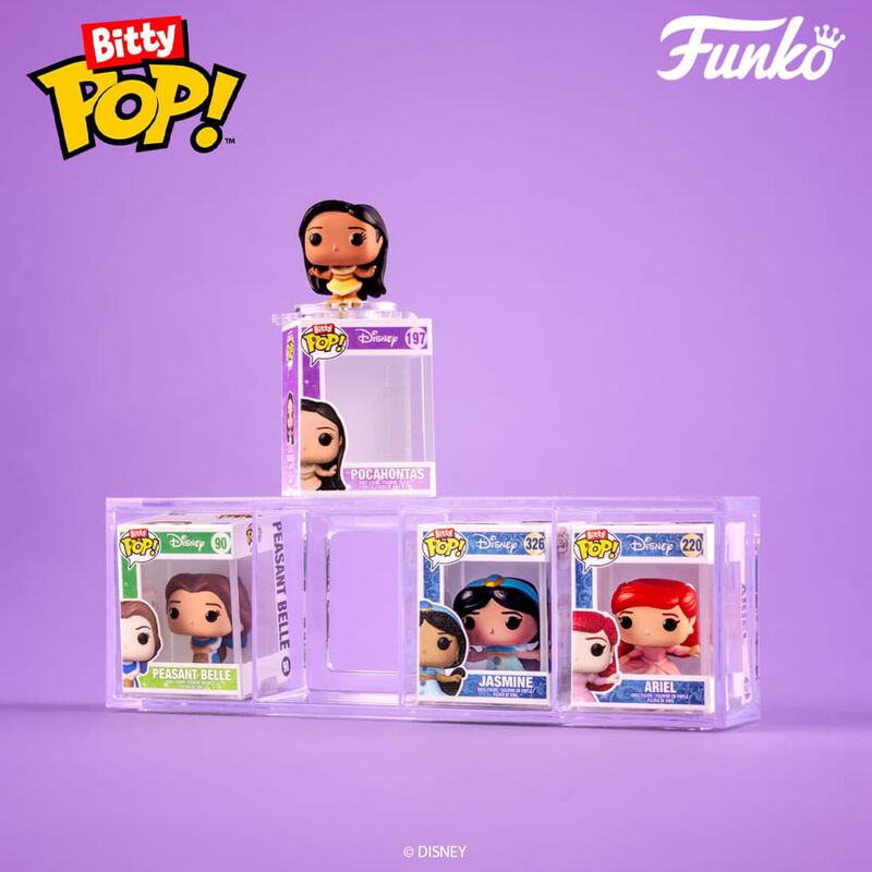 Disney Bitty Pop! Disney Princess 4-Pack Series 2