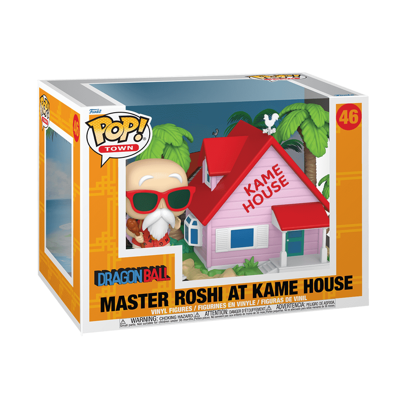 Dragon Ball Pop! Town Master Roshi at Kame House